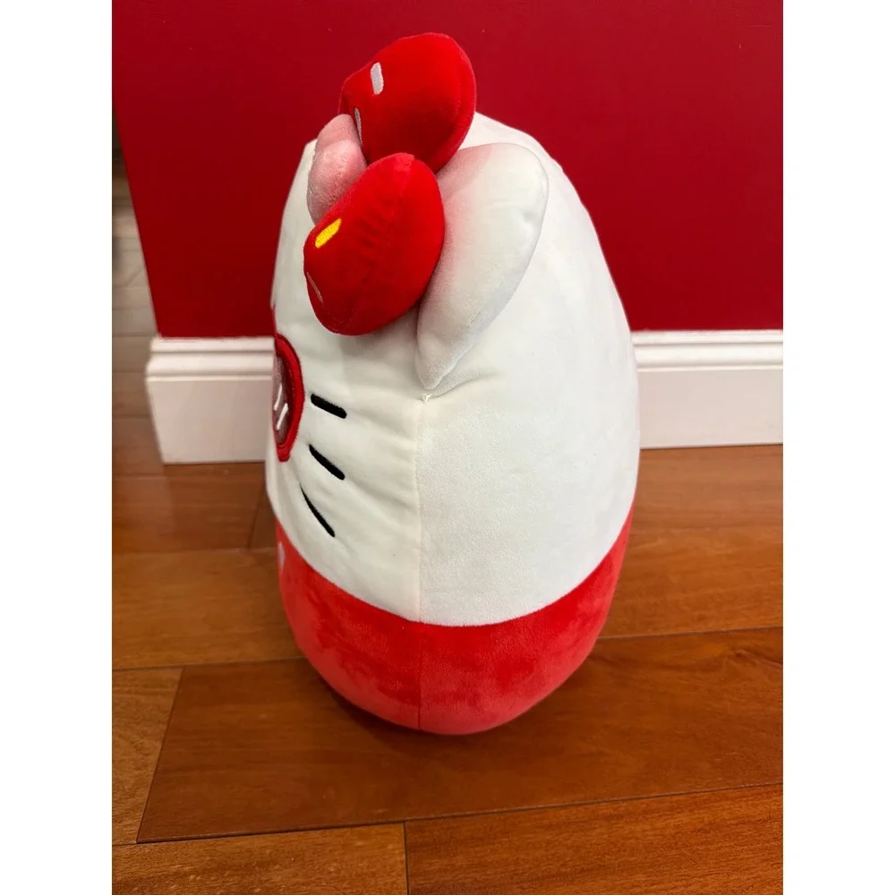 Squishmallows Hello Kitty Plush Unisex‎ Red Heart Sunglasses Sweet Bow